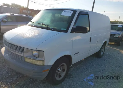 2001 Chevrolet Astro from USA, damaged, VIN 1GCDM19W91B145918